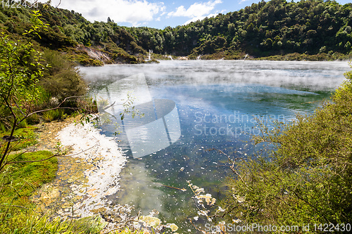 Image of volcanic activities at waimangu