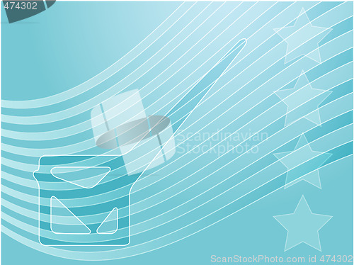 Image of USA election voting illustration