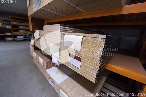 Image of modern wooden furniture factory