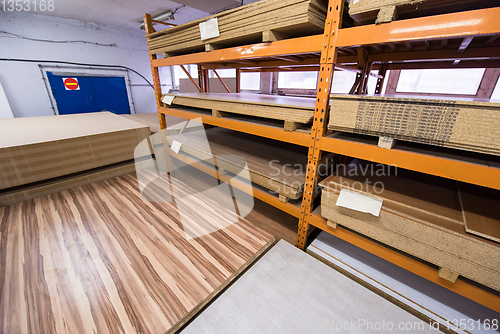 Image of modern wooden furniture factory