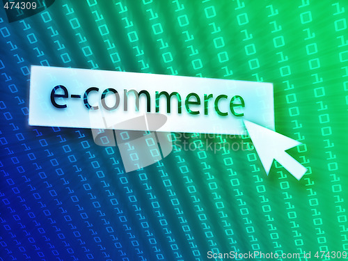 Image of E-commerce button