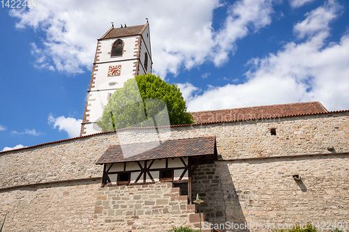 Image of Fortified church at Bergfelden south Germany