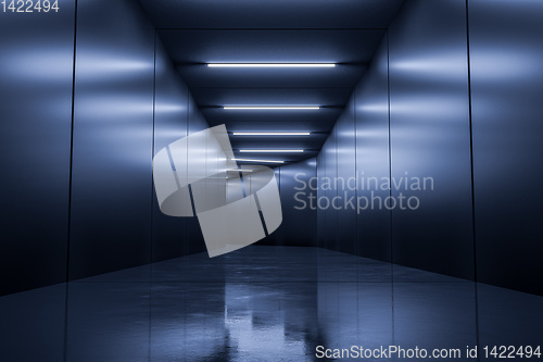 Image of A typical underground corridor background