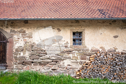Image of old vintage house in south Germany