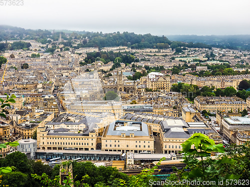 Image of HDR Aerial view of Bath