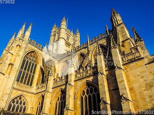 Image of HDR Bath Abbey in Bath