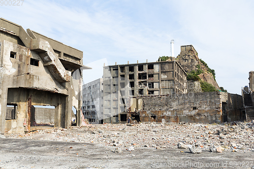 Image of Abandoned island in nagasaki