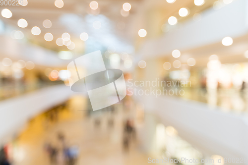 Image of Store blur background with bokeh