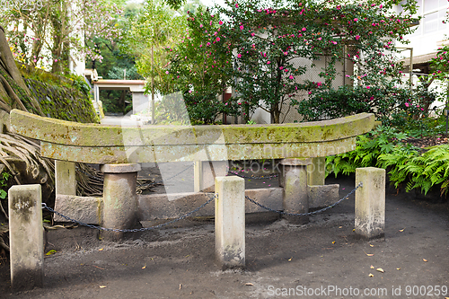 Image of Kurojin buried torii