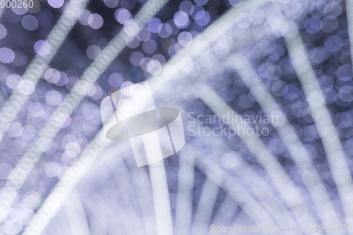 Image of Blur view of christmas light