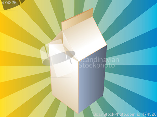 Image of Milk carton container