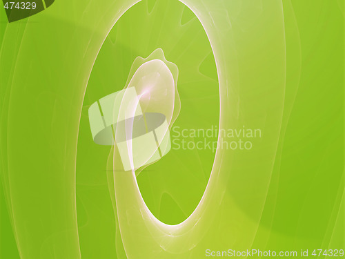 Image of Wavy glowing colors