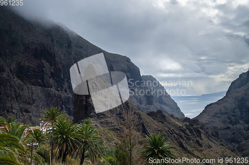 Image of View on Teno mountains