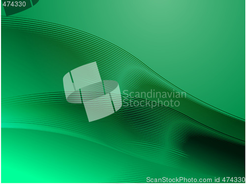 Image of Wavy glowing colors