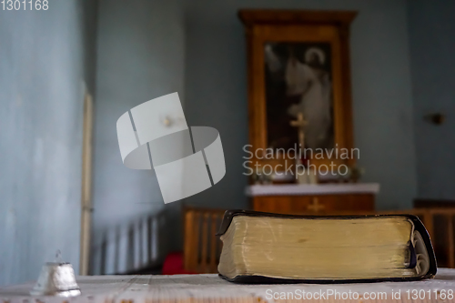 Image of Bible at the Koknese Evangelical Lutheran Church