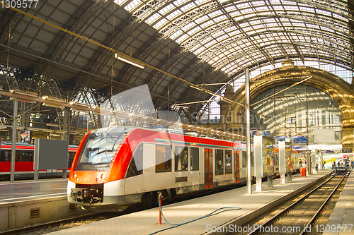 Image of Frankfurt Main Train station Germany