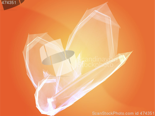 Image of Wavy glowing colors