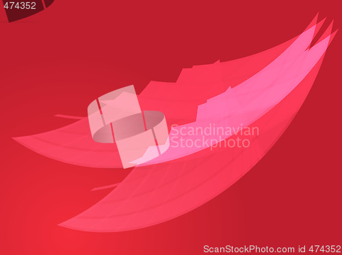 Image of Wavy glowing colors