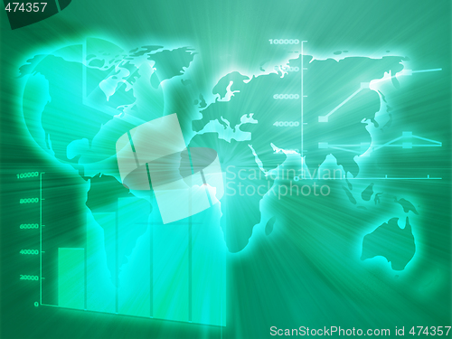 Image of Spreadsheet business charts