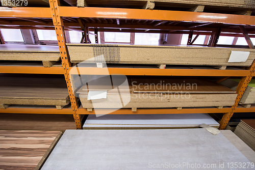 Image of modern wooden furniture factory