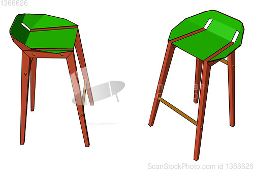 Image of The Sitting furniture vector or color illustration