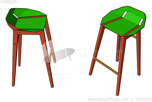 Image of The Sitting furniture vector or color illustration