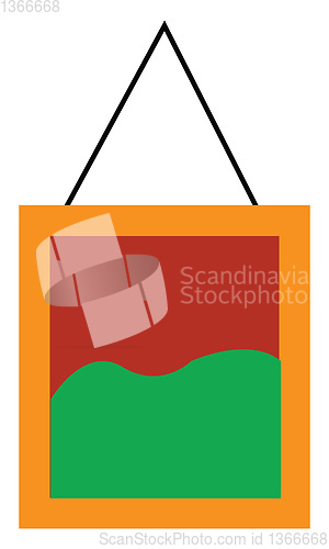 Image of A painting vector or color illustration