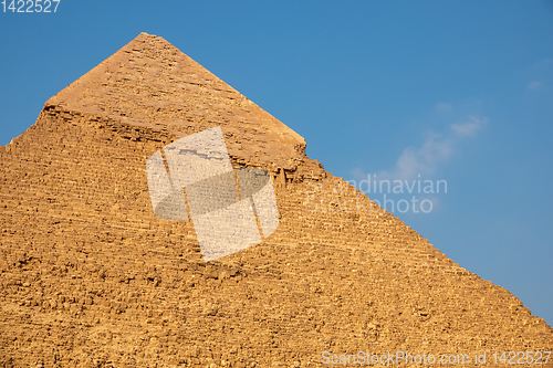 Image of Pyramids at Giza Cairo Egypt