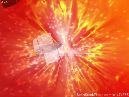 Image of Glowing sparks