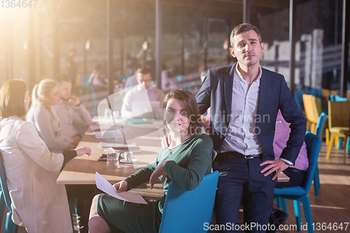 Image of Portrait of successful Business couple