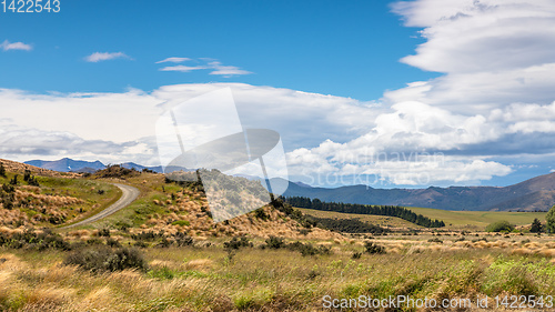 Image of road to horizon New Zealand south island