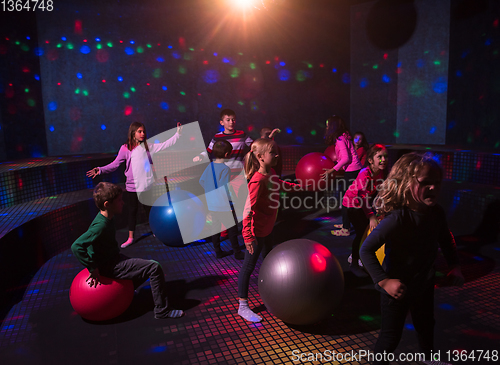Image of Kids neon disco party