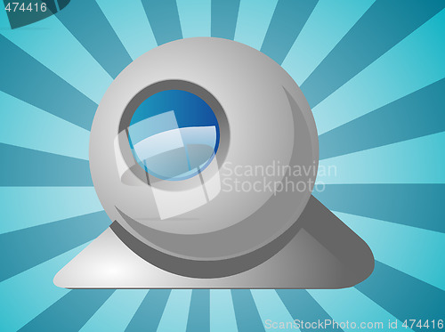 Image of Computer webcam illustration