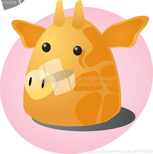 Image of Cartoon giraffe
