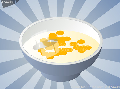 Image of Cereal with milk