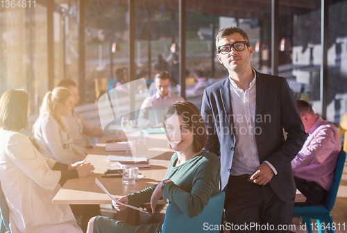 Image of Portrait of successful Business couple