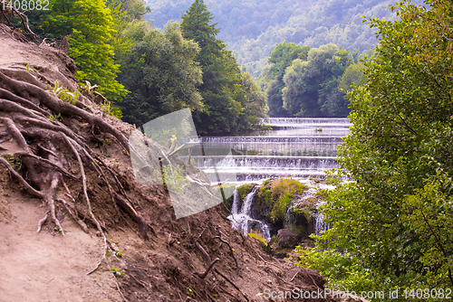 Image of beautiful waterfall