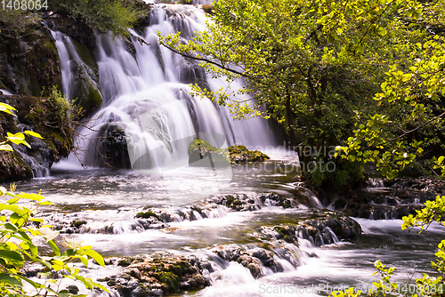 Image of beautiful waterfall