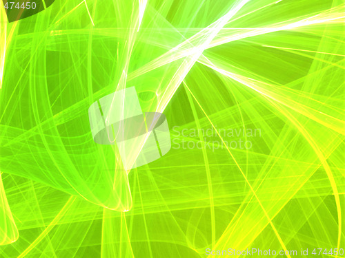 Image of Wavy glowing colors