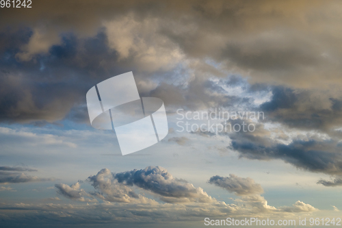 Image of sky with clouds