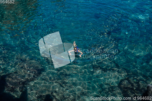 Image of natural swimming pools on Tenerife island