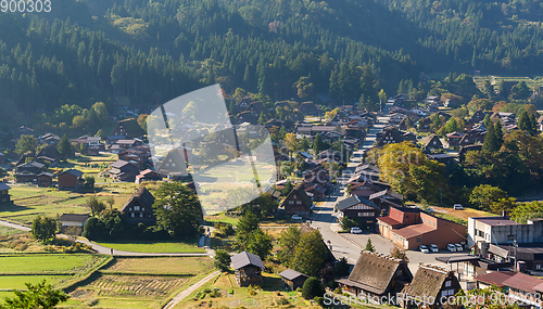 Image of Traditional Japnese Shirakawago