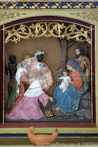 Image of Nativity Scene, Adoration of the Magi