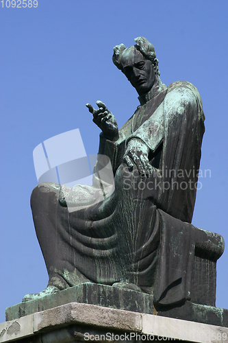 Image of Statue of Bishop Josip Juraj Strossmayer in Zagreb, Croatia