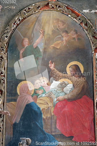 Image of The death of St. Joseph