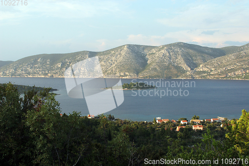 Image of Island in the blue sea