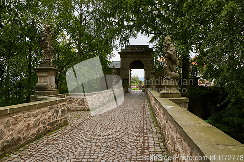 Image of ruin of the Valdstejn gothic castle