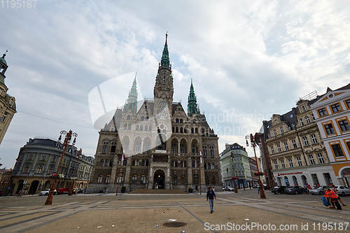 Image of Neo-renaissance Town Hall in Liberec town