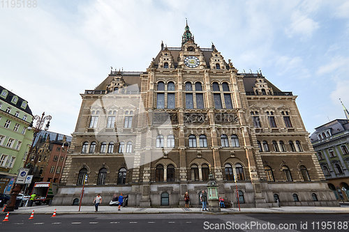 Image of Neo-renaissance Town Hall in Liberec town