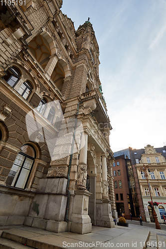 Image of Neo-renaissance Town Hall in Liberec town